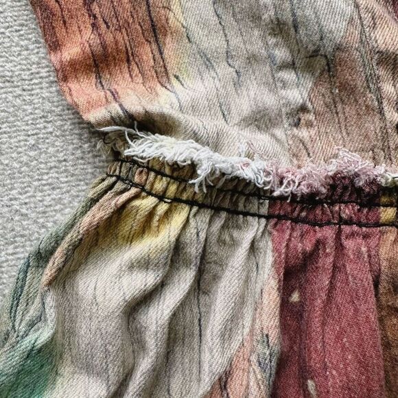 Making the Cut Carnival Painting Cap Sleeves A‎ Line Dress Size XS - Picture 5 of 8